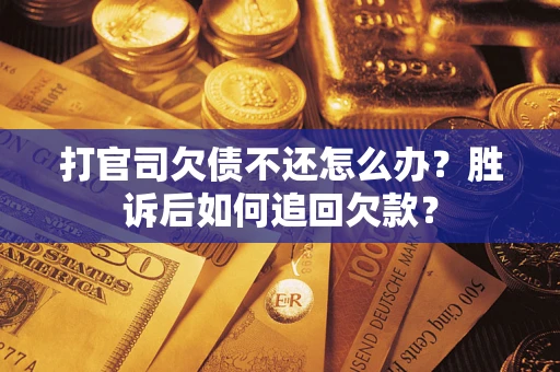 武汉打官司欠债不还怎么办？胜诉后如何追回欠款？