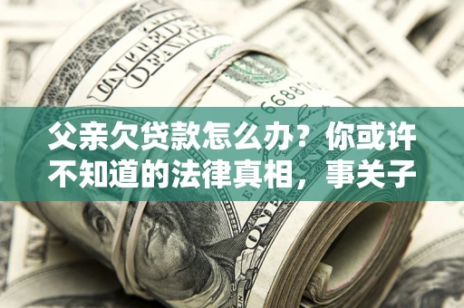 武汉父亲欠贷款怎么办？你或许不知道的法律真相，事关子女未来