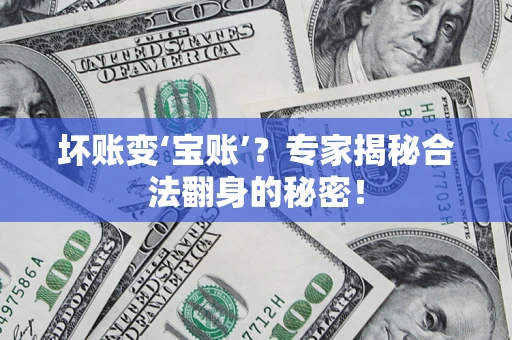 武汉坏账变‘宝账’？专家揭秘合法翻身的秘密！