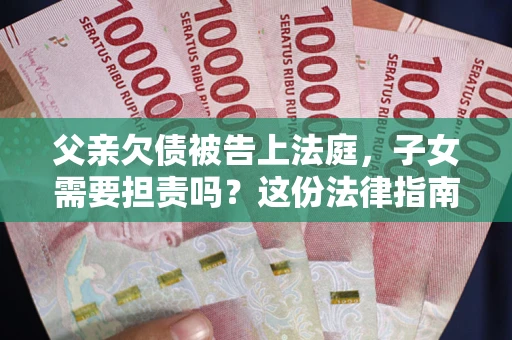 武汉父亲欠债被告上法庭，子女需要担责吗？这份法律指南必须看完