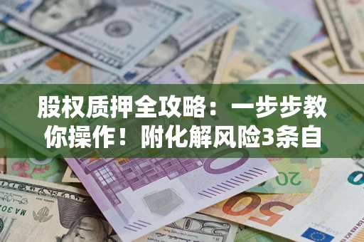 武汉股权质押全攻略：一步步教你操作！附化解风险3条自救法则