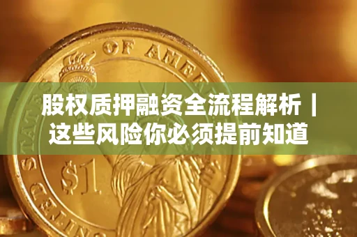武汉股权质押融资全流程解析｜这些风险你必须提前知道