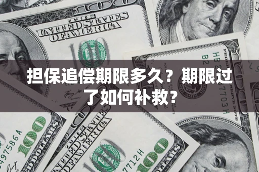 武汉担保追偿期限多久？期限过了如何补救？