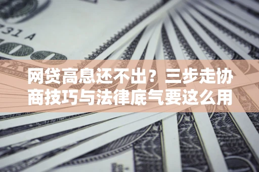 武汉网贷高息还不出？三步走协商技巧与法律底气要这么用