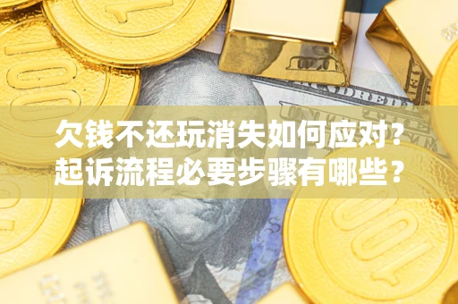 武汉欠钱不还玩消失如何应对？起诉流程必要步骤有哪些？