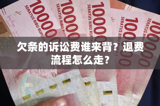 武汉欠条的诉讼费谁来背？退费流程怎么走？